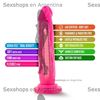 Dildo 7,5' con base de sopapa